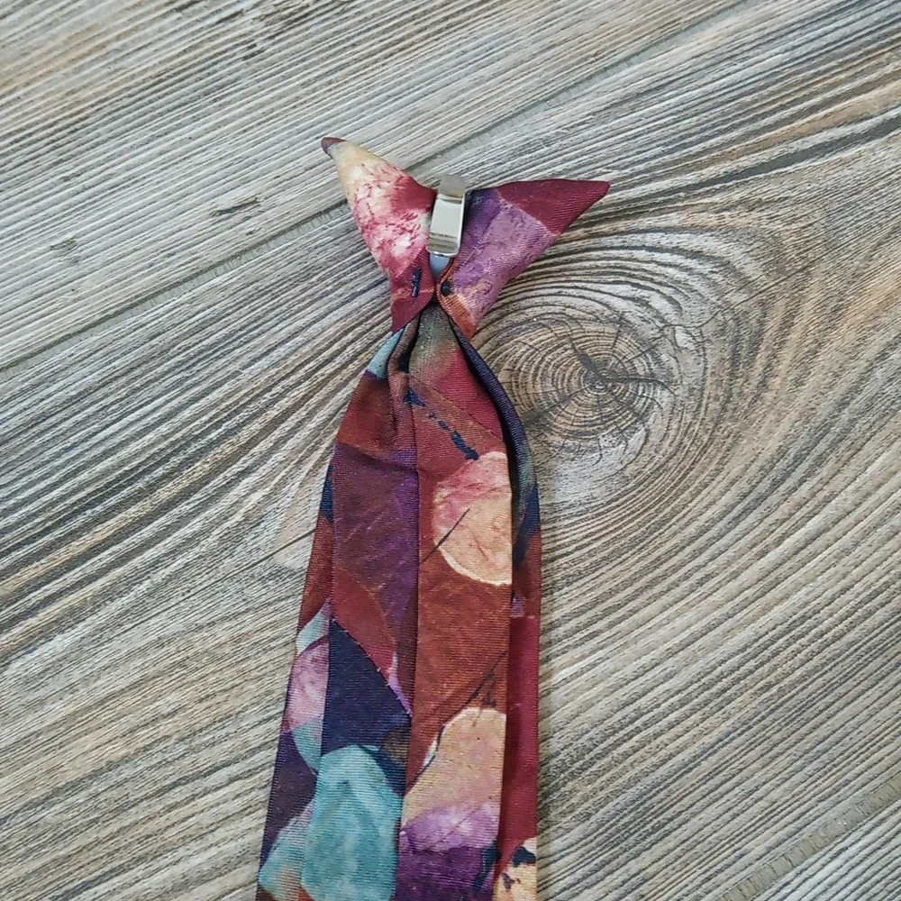 Vintage Cadet Club Classic Snap On Tie